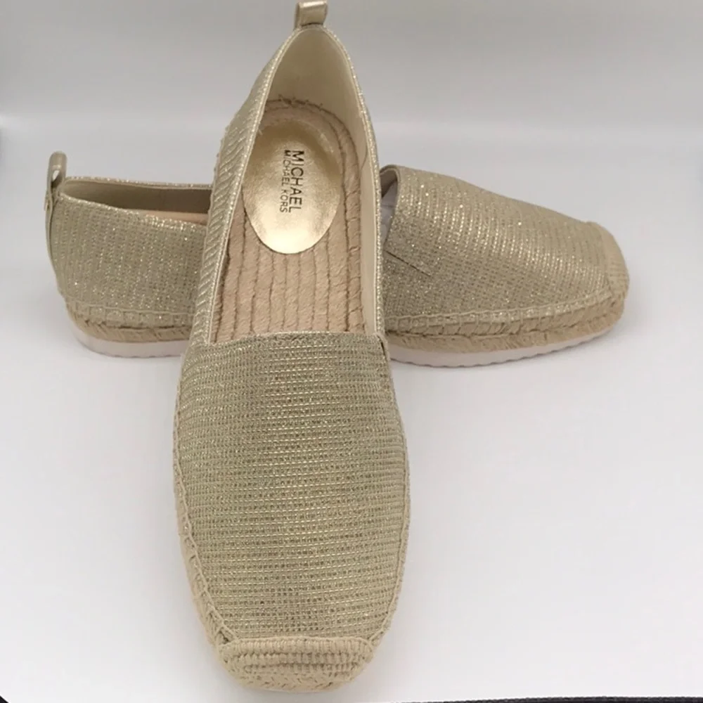 NWT Michael Kors Lenny Espradrilles SIZE 8m